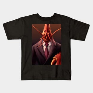 Lobster in a Suit Kids T-Shirt